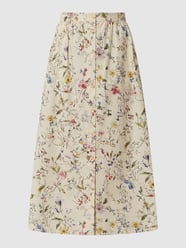 Midirok van katoen van Pennyblack Wit - 33