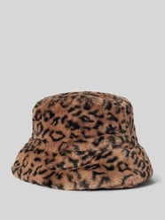 Bucket Hat in flauschiger Qualität Modell 'JEANEL' von Pieces Braun - 3