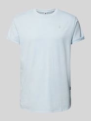 T-Shirt mit Label-Detail Modell 'Lash' von G-Star Raw Blau - 4