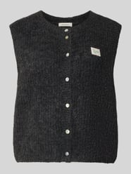 Regular Fit Weste mit Alpaka-Leinen-Anteil Modell 'EAST' von American Vintage - 18