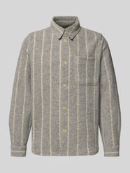 Regular fit overhemdjack met wol, model 'Lennon' van Les Deux - 25