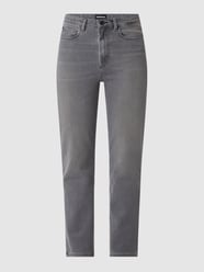 Slim fit high waist jeans met stretch, model 'Lejaa' van Armedangels Grijs - 41