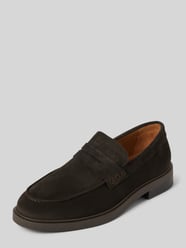 Loafer mit strukturierter Sohle Modell 'BLAKE' von SELECTED HOMME Braun - 14