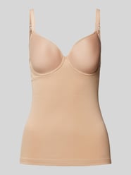 Top mit vorgeformten Cups von Mey Beige - 38