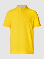 Poloshirt mit Logo-Stitching von Tommy Hilfiger Gelb - 20