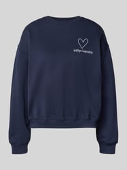 Oversized sweatshirt met labelstitching, model 'Sydney' van LOLLYS LAUNDRY - 23