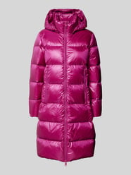 Gewatteerde jas met capuchon van ARMANI EXCHANGE Fuchsia - 42