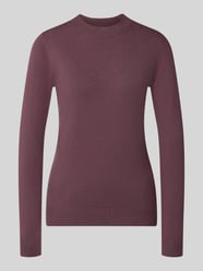 Slim Fit Strickpullover mit elastischen Abschlüssen von Christian Berg Woman - 48