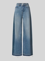 wide leg jeans met franjeboord model 'MISLAV' van ba&sh - 1