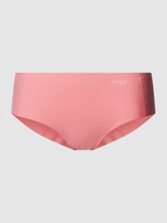 Pantie mit Label-Print Modell 'Zero Feel Hipster' von Sloggi Rosa - 18