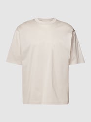 T-Shirt mit Rundhalsausschnitt von Stylebop Grau - 35