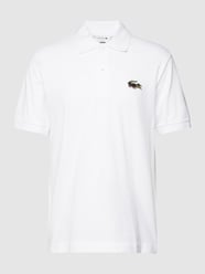 LACOSTE x Netflix Poloshirt mit Label-Patch von Lacoste Weiß - 7