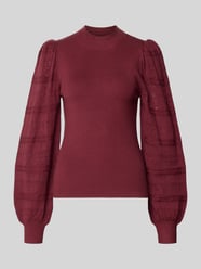 Sweter z bufiastymi rękawami od VERO MODA - 20
