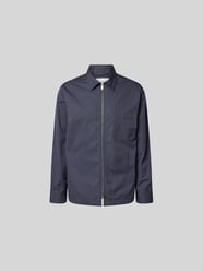 Hemdjacke mit Umlegekragen von Closed Blau - 11