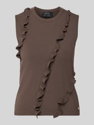 regular fit top van viscosemix van Marc Cain - 21