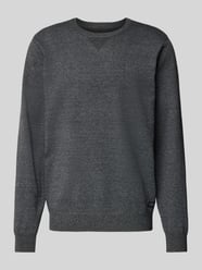 Sweter z dzianiny z okrągłym dekoltem model ‘Bruton’ od Blend - 47