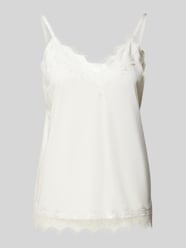 Top mit Spitzenbesatz Modell 'BICCO' von FREE/QUENT - 41