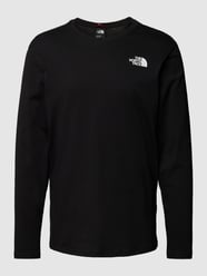 Longsleeve mit Label-Print Modell 'RED BOX' von The North Face Schwarz - 21