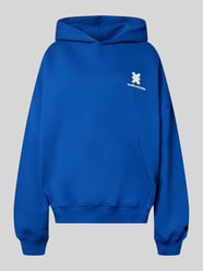 Oversized Fit Hoodie aus reiner Baumwolle mit Label-Detail von Karo Kauer - 9