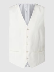 Gilet met jersey van HECHTER PARIS Wit - 19