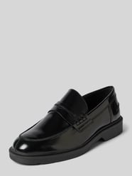 Penny loafers van leer met schachtbrug van Jack & Jones - 23