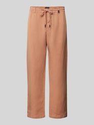 Regular Fit Chino mit elastischem Bund Modell 'Saturn' von Strellson Beige - 32