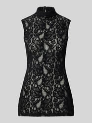 Top aus Spitze mit Stehkragen Modell 'COCO' von Topshop - 9