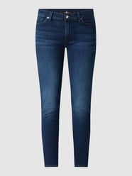 Skinny Fit High Waist Jeans mit Stretch-Anteil von 7 For All Mankind - 12