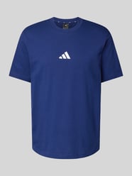 T-Shirt mit Label-Print von ADIDAS SPORTSWEAR Blau - 29