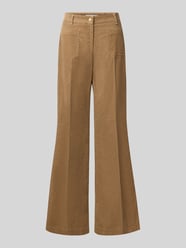 Wide Leg Cordhose aus Baumwoll-Mix Modell 'MAINE' von Brax Beige - 2
