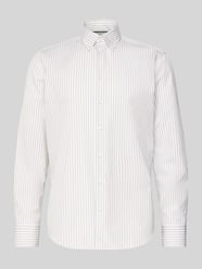 Regular Fit Business-Hemd mit Knopfleiste von Christian Berg Men Beige - 26