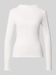 Slim Fit Langarmshirt aus Modal-Baumwoll-Mix Modell 'Soninchen' von OPUS - 20