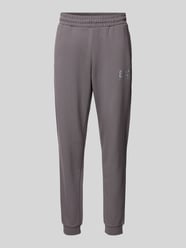 Regular Fit Sweatpants mit elastischem Bund von EA7 Emporio Armani Grau - 10