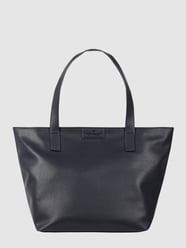 Shopper mit Reißverschluss Modell 'Miri' von Tom Tailor Blau / Türkis - 24