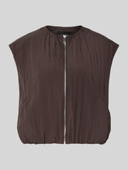 boxy fit bodywarmer van viscosemix model 'Werina' van OPUS - 15