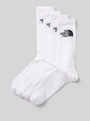 Socken mit Label-Print im 3er-Pack von The North Face Weiß - 33