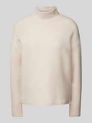 Loose Fit Pullover mit Stehkragen Modell 'EBBA' von Vero Moda Beige - 24