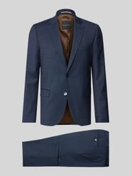 Garnitur o kroju regular fit z marynarką na 2 guziki od bugatti - 30