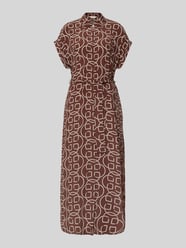 Midijurk van viscose met ceintuur van GANT - 39