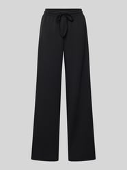 Spodnie dresowe o kroju regular fit z dodatkiem wiskozy model 'TALIA' od PIECES - 2
