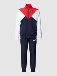 Trainingsanzug im Colour-Blocking-Design Modell 'Woven Suit' von PUMA PERFORMANCE Blau - 32