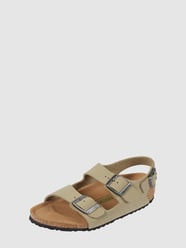 Sandały z materiału Birko-Flor® model ‘Milano’ od Birkenstock Zielony - 18