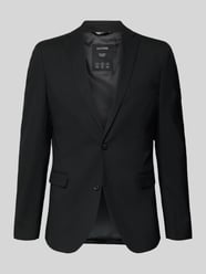 Marynarka zapinana na dwa guziki z kołnierzem z połami model ‘Pure’ od s.Oliver BLACK LABEL - 35