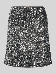 Minirock mit Pailletten Modell 'LUNE' von FREE/QUENT - 38