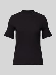 T-Shirt mit Stehkragen von Scotch & Soda Schwarz - 2