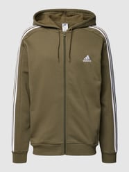 Sweatjacke mit Kapuze und Label-Stitching von ADIDAS SPORTSWEAR Grün - 29