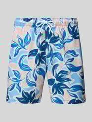Regular Fit Badehose mit Label-Patch Modell 'Mike' von Shiwi - 21
