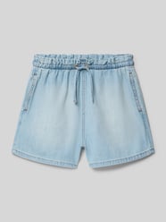 Szorty jeansowe o kroju wide leg z czystej bawełny od s.Oliver RED LABEL - 44