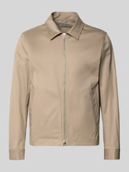 Jack met ritssluiting, model 'BARNABY' van Tiger Of Sweden Beige - 3