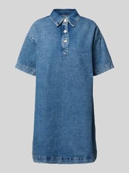 Sukienka jeansowa o linii A z czystej bawełny model ‘KENYA’ od PIECES - 7